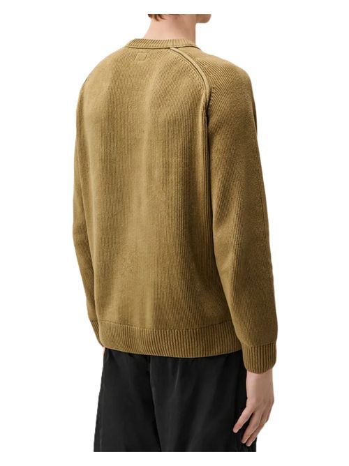 girocollo in ciniglia di cotone C.P. COMPANY | 21CMKN196A-005558G340 ERMINE